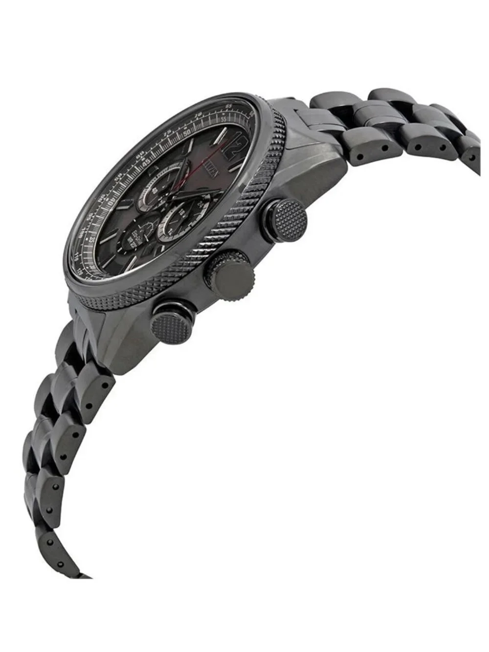 NWT Citizen Nighthawk Chronograph Charcoal Grey Dial Men's Watch
